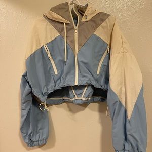 Zara Cropped Windbreaker